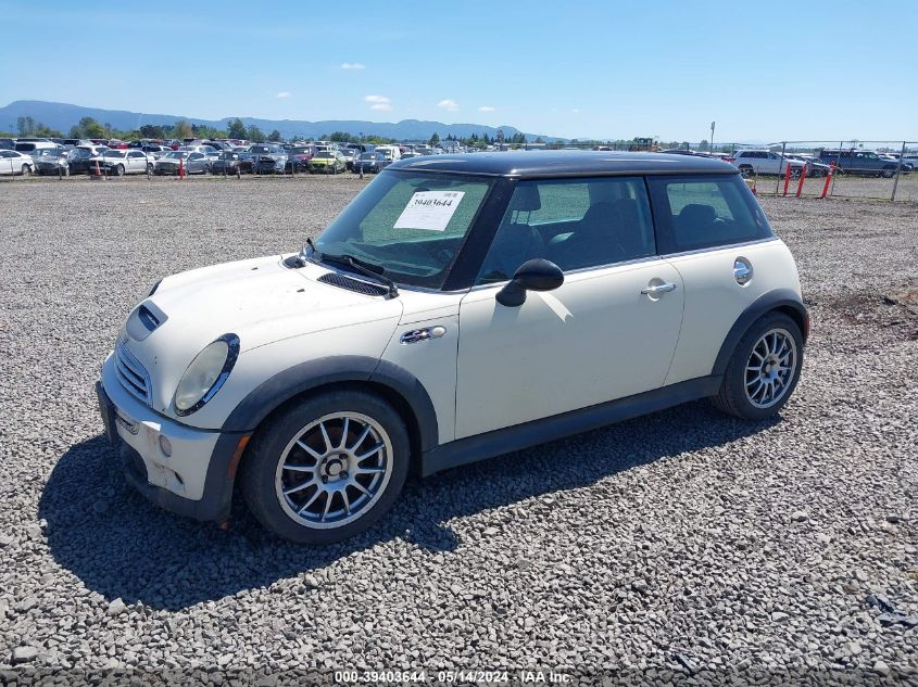 2004 Mini Cooper S VIN: WMWRE33464TD85805 Lot: 39403644