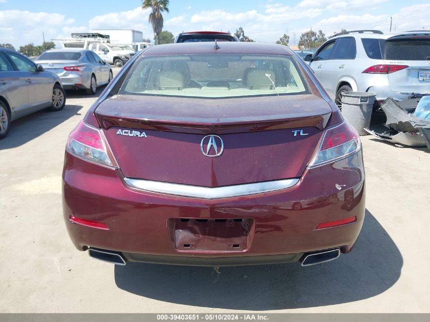 2012 Acura Tl 3.5 VIN: 19UUA8F5XCA009045 Lot: 39403651