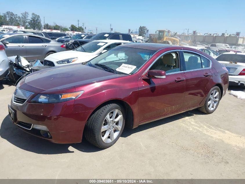 2012 Acura Tl 3.5 VIN: 19UUA8F5XCA009045 Lot: 39403651