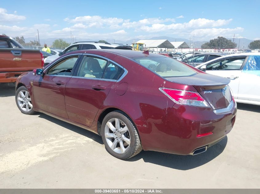 2012 Acura Tl 3.5 VIN: 19UUA8F5XCA009045 Lot: 39403651