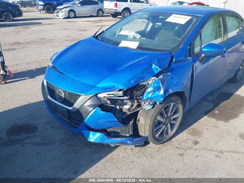 2020 Nissan Versa Sv Xtronic Cvt VIN: 3N1CN8EV7LL816859 Lot: 39403656