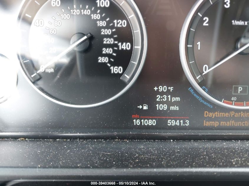 2013 BMW 535I VIN: WBAFR7C52DC823711 Lot: 39403668