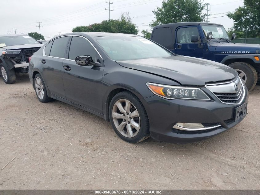 2014 Acura Rlx VIN: JH4KC1F33EC003325 Lot: 39403675