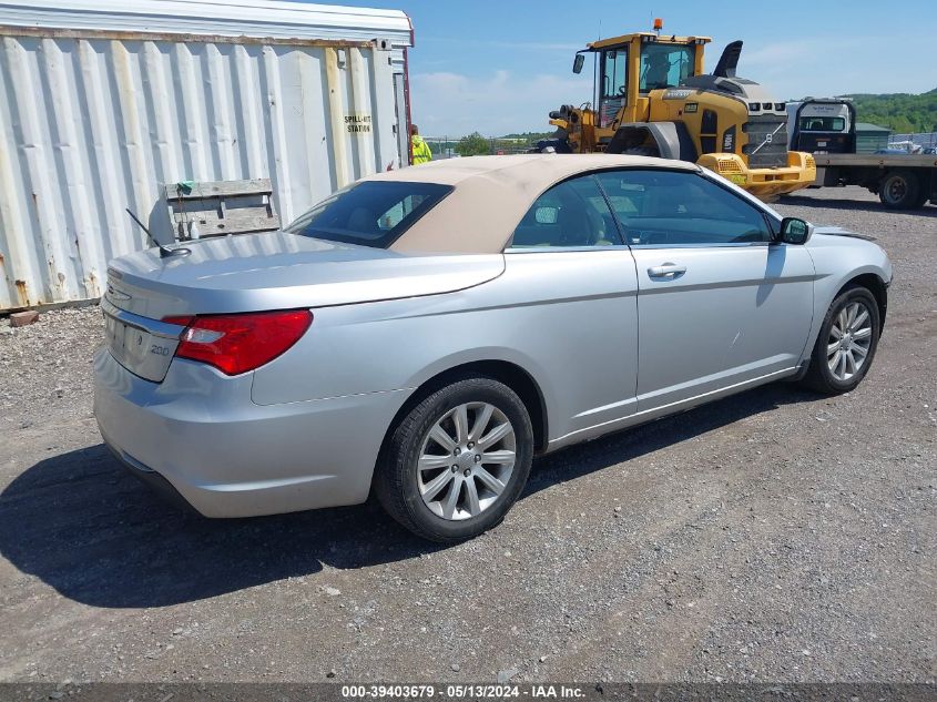 2011 Chrysler 200 Touring VIN: 1C3BC2EG4BN596791 Lot: 39403679