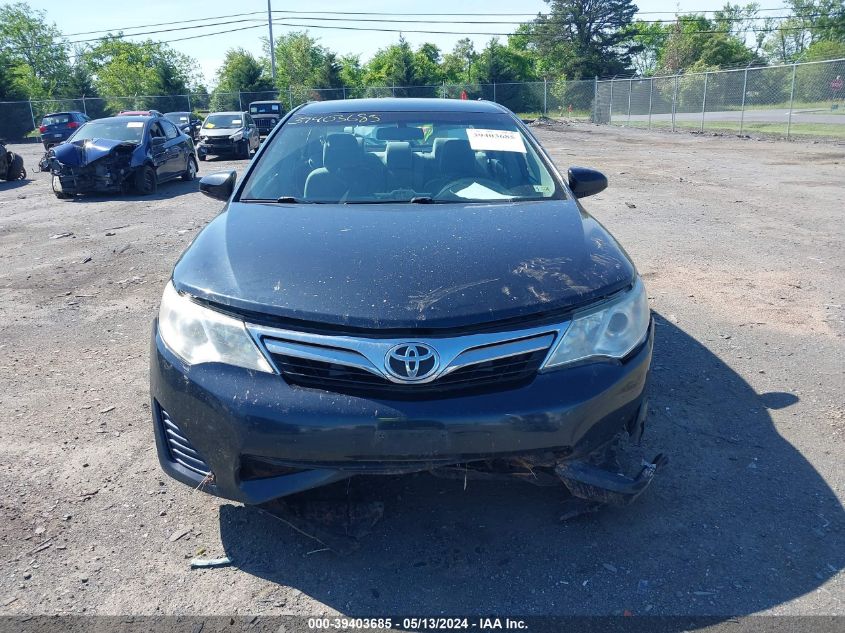 2012 Toyota Camry Le VIN: 4T4BF1FK3CR257609 Lot: 39403685