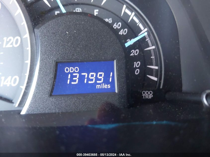 2012 Toyota Camry Le VIN: 4T4BF1FK3CR257609 Lot: 39403685