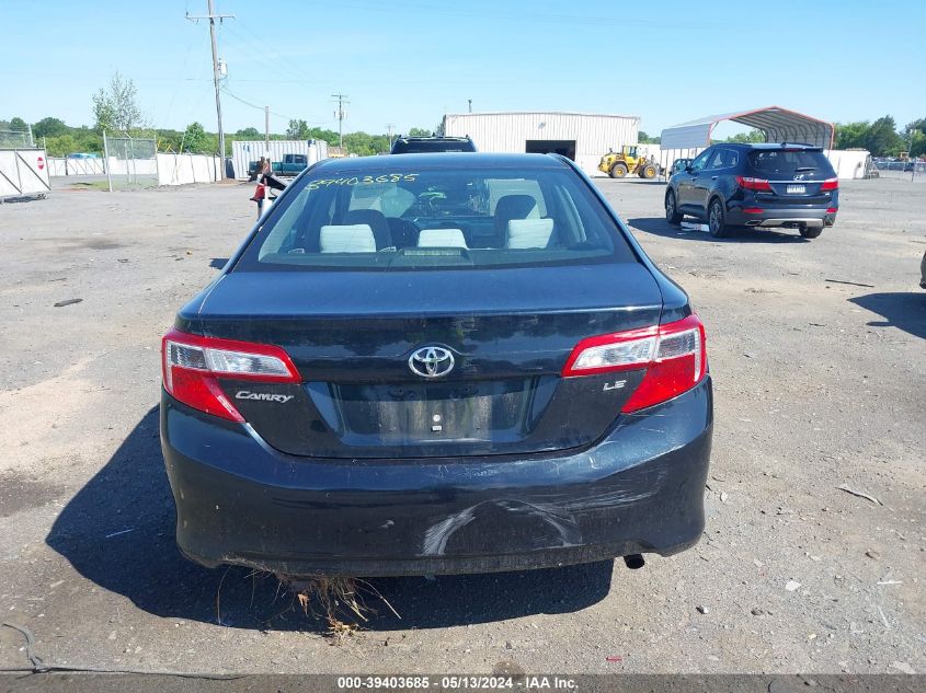 2012 Toyota Camry Le VIN: 4T4BF1FK3CR257609 Lot: 39403685