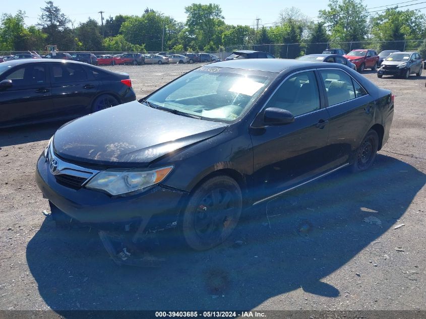 2012 Toyota Camry Le VIN: 4T4BF1FK3CR257609 Lot: 39403685