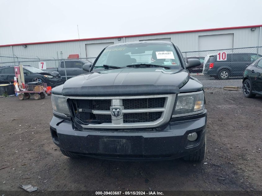 2010 Dodge Dakota Bighorn/Lonestar VIN: 1D7CW3GKXAS230497 Lot: 39403687