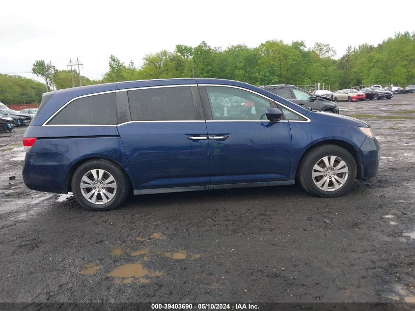 2016 Honda Odyssey Se VIN: 5FNRL5H38GB121297 Lot: 39403690