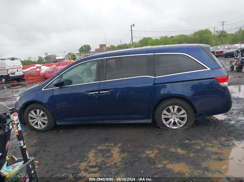 2016 Honda Odyssey Se VIN: 5FNRL5H38GB121297 Lot: 39403690