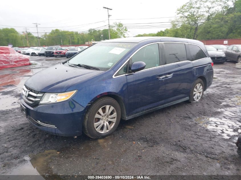 2016 Honda Odyssey Se VIN: 5FNRL5H38GB121297 Lot: 39403690