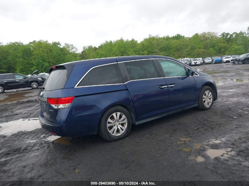 2016 Honda Odyssey Se VIN: 5FNRL5H38GB121297 Lot: 39403690