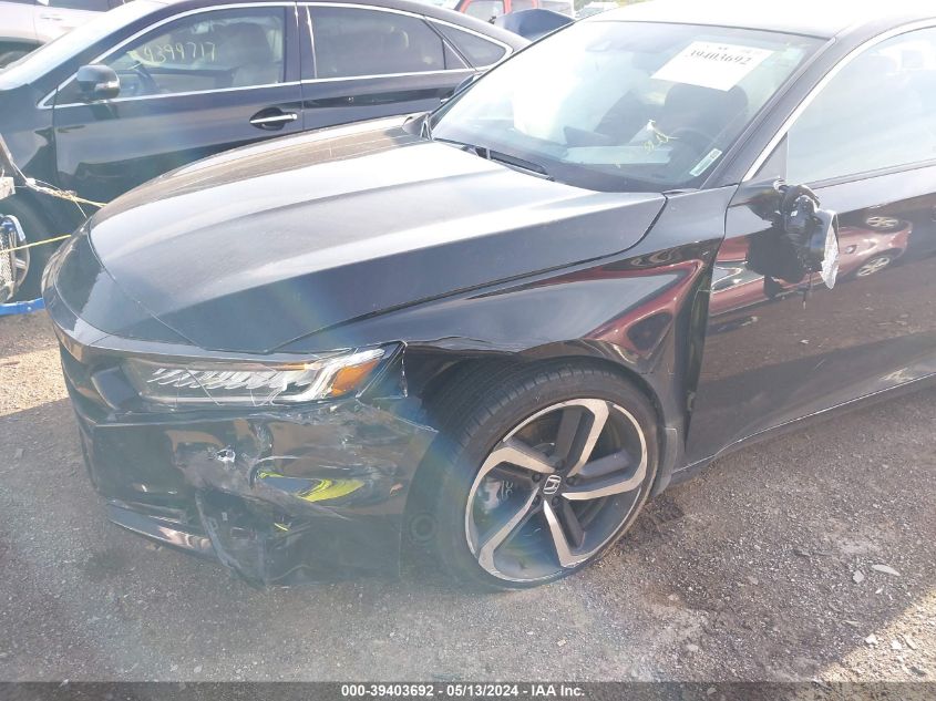 2022 Honda Accord Sport 2.0T VIN: 1HGCV2F39NA025137 Lot: 39403692