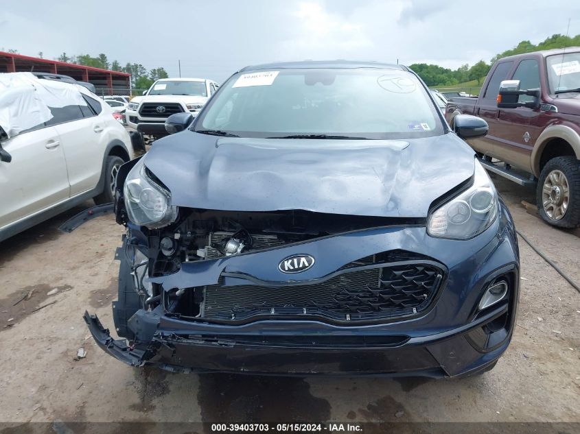 2021 Kia Sportage Lx VIN: KNDPMCAC0M7888761 Lot: 39403703