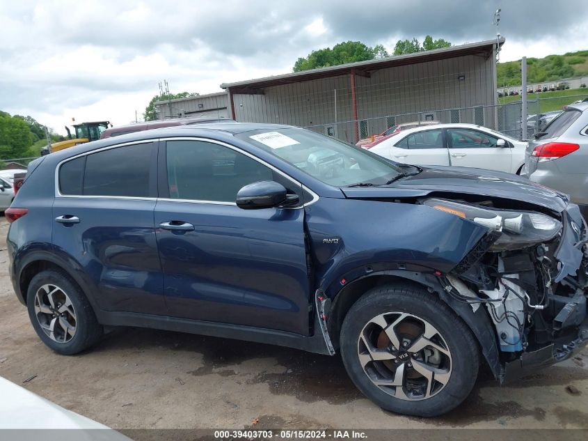2021 Kia Sportage Lx VIN: KNDPMCAC0M7888761 Lot: 39403703
