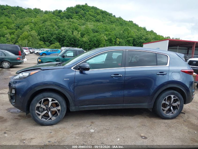 2021 Kia Sportage Lx VIN: KNDPMCAC0M7888761 Lot: 39403703