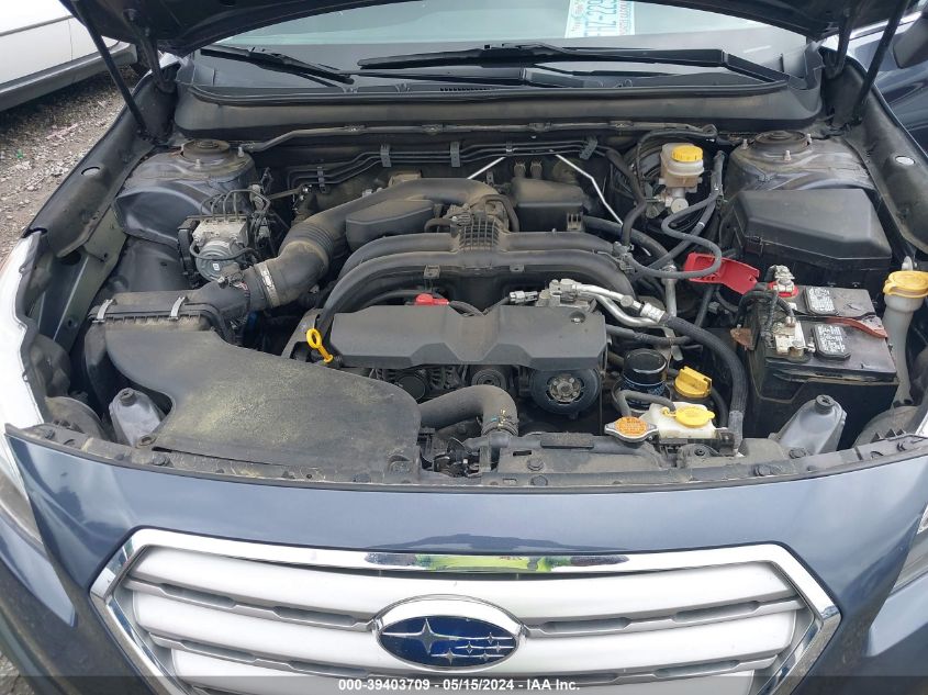 2015 Subaru Outback 2.5I Premium VIN: 4S4BSBFC2F3290647 Lot: 39403709