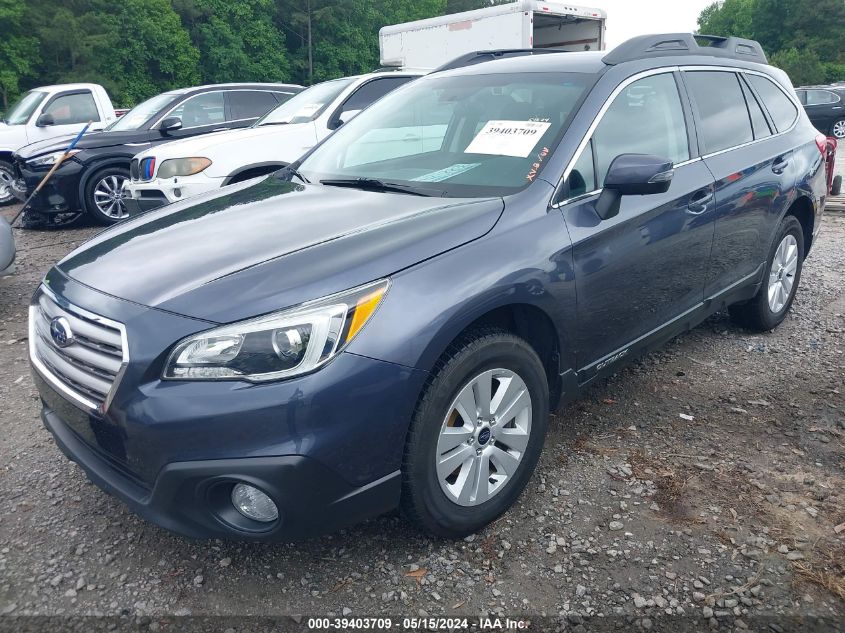 2015 Subaru Outback 2.5I Premium VIN: 4S4BSBFC2F3290647 Lot: 39403709