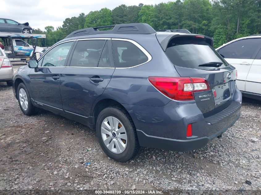 2015 Subaru Outback 2.5I Premium VIN: 4S4BSBFC2F3290647 Lot: 39403709