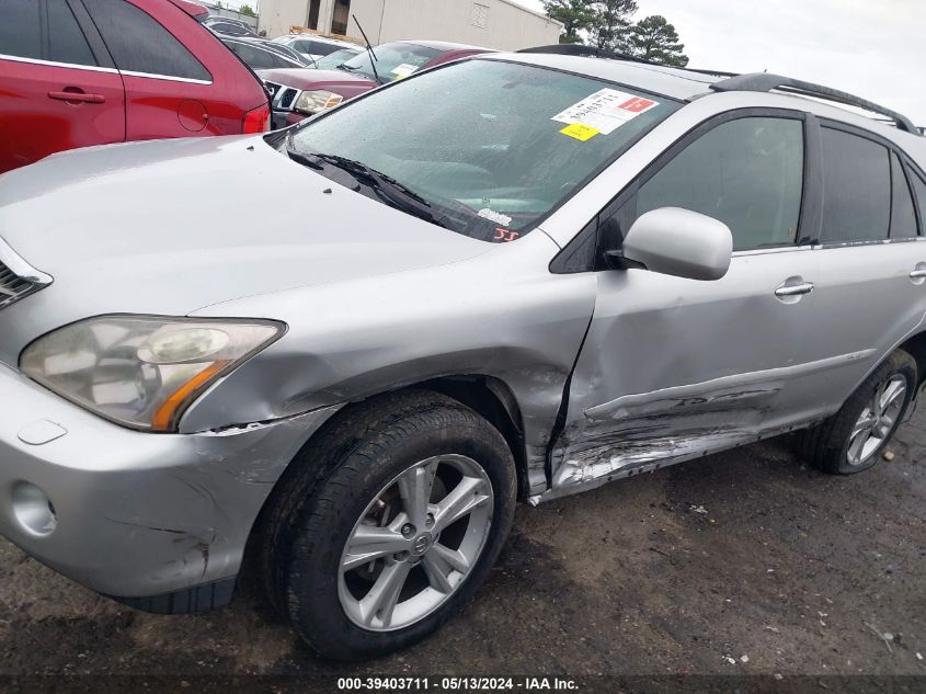 2008 Lexus Rx 400H VIN: JTJHW31U482852188 Lot: 39403711