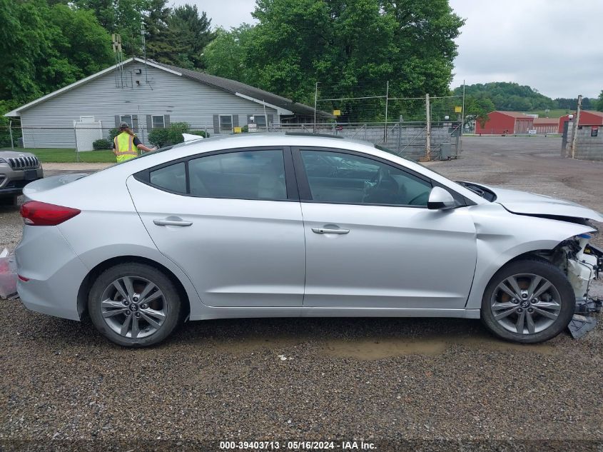 2018 HYUNDAI ELANTRA SEL/VALUE/LIMITED - KMHD84LF6JU525331