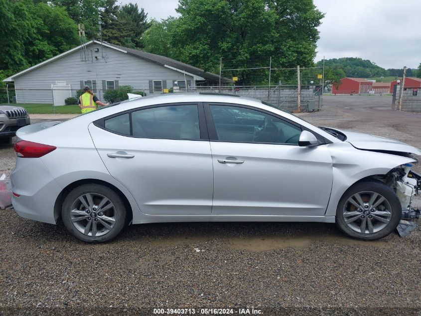 2018 Hyundai Elantra Value Edition VIN: KMHD84LF6JU525331 Lot: 39403713