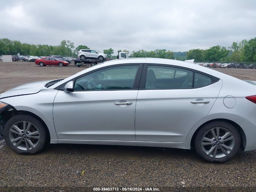 2018 HYUNDAI ELANTRA SEL/VALUE/LIMITED - KMHD84LF6JU525331