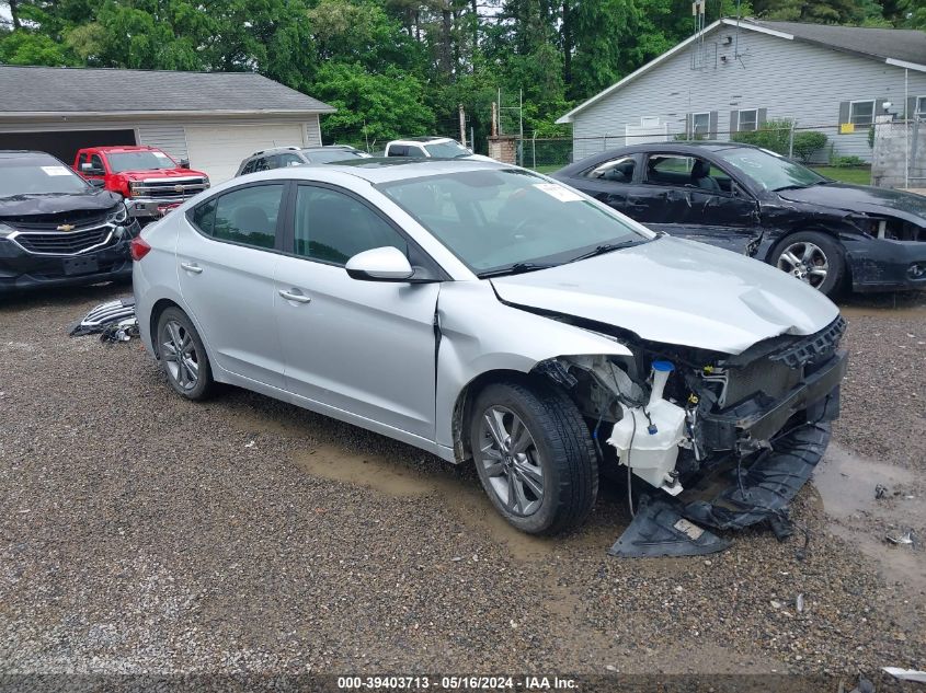 2018 Hyundai Elantra Value Edition VIN: KMHD84LF6JU525331 Lot: 39403713