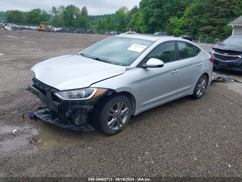 2018 Hyundai Elantra Value Edition VIN: KMHD84LF6JU525331 Lot: 39403713