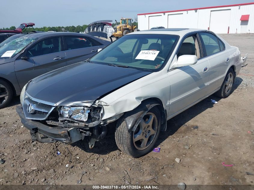 2003 Acura Tl 3.2 VIN: 19UUA56653A014287 Lot: 39403718