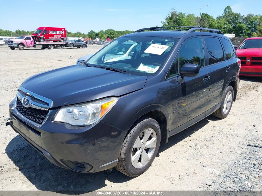 2015 Subaru Forester 2.5I Premium VIN: JF2SJADC3FH401473 Lot: 39403720