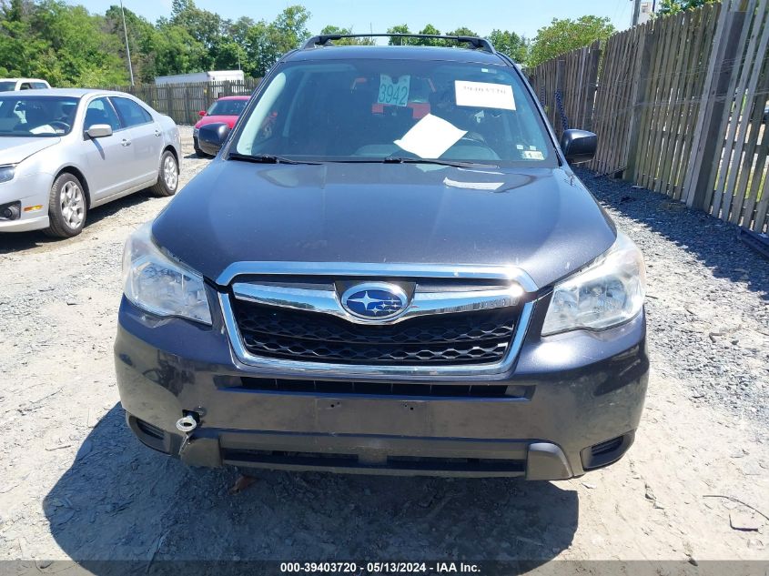 2015 Subaru Forester 2.5I Premium VIN: JF2SJADC3FH401473 Lot: 39403720