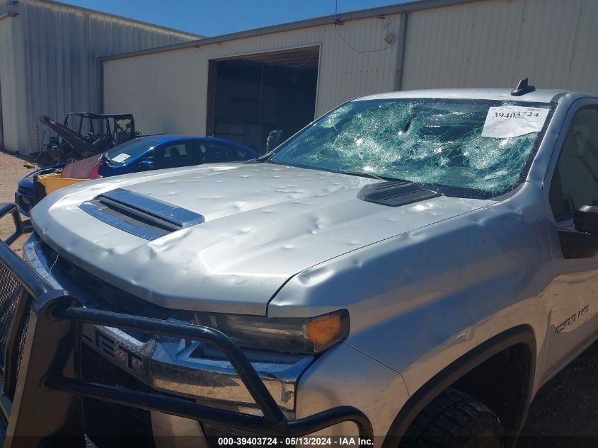 2022 Chevrolet Silverado 2500Hd 4Wd Standard Bed Lt VIN: 1GC4YNE77NF290190 Lot: 39403724