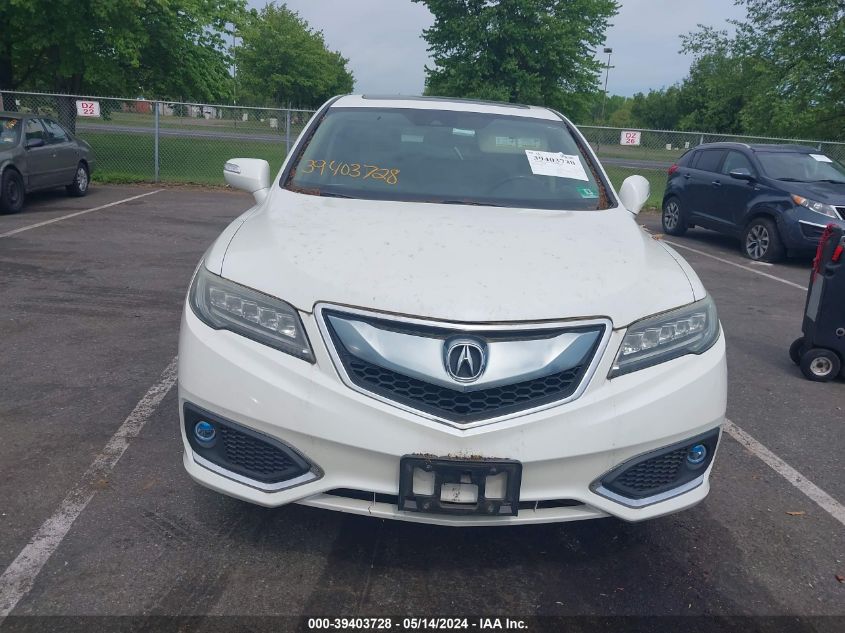 2016 Acura Rdx VIN: 5J8TB3H39GL002475 Lot: 39403728