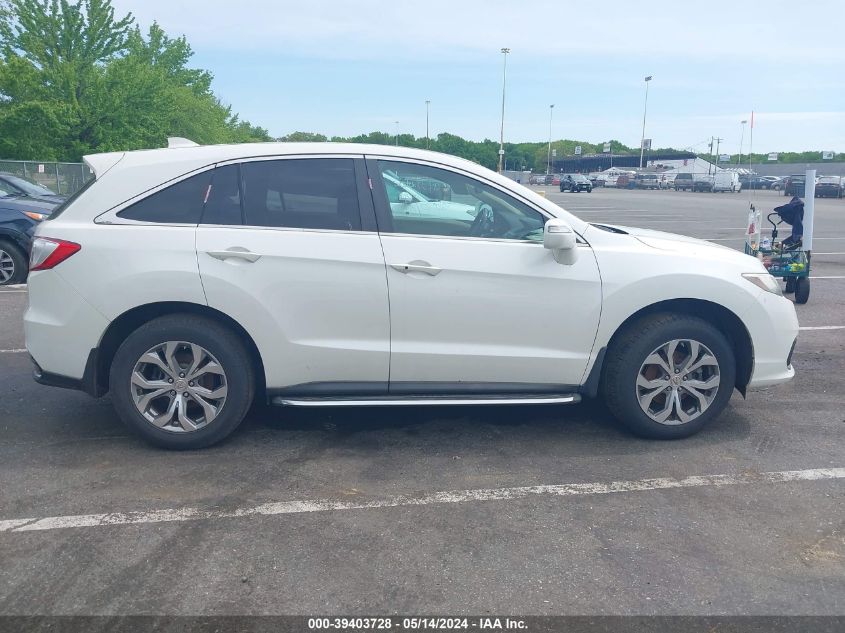 2016 Acura Rdx VIN: 5J8TB3H39GL002475 Lot: 39403728