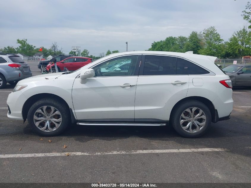 2016 Acura Rdx VIN: 5J8TB3H39GL002475 Lot: 39403728