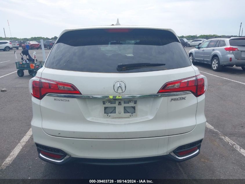 2016 Acura Rdx VIN: 5J8TB3H39GL002475 Lot: 39403728