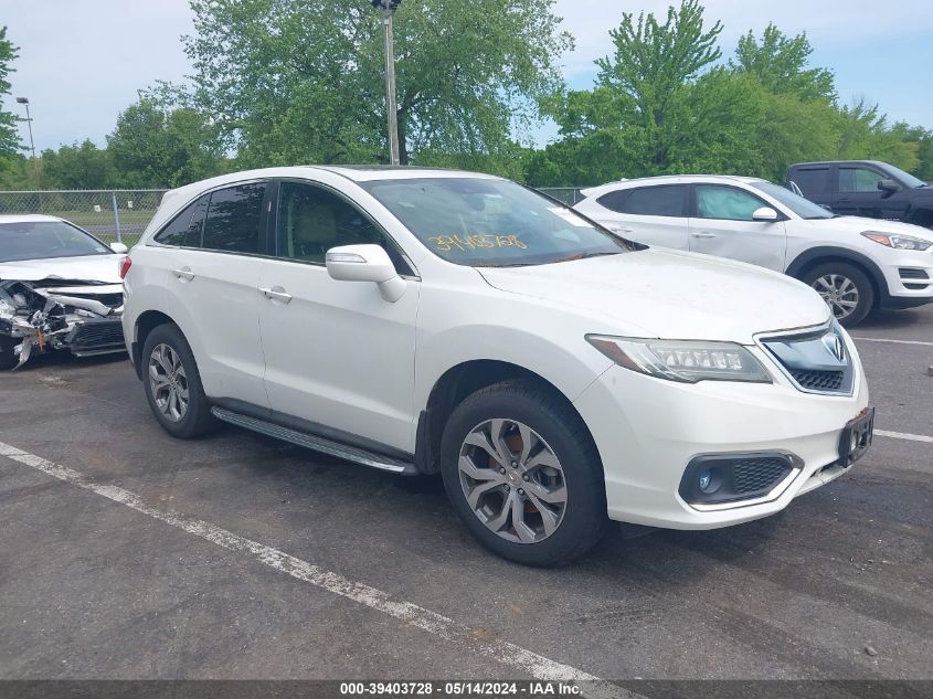 2016 Acura Rdx VIN: 5J8TB3H39GL002475 Lot: 39403728