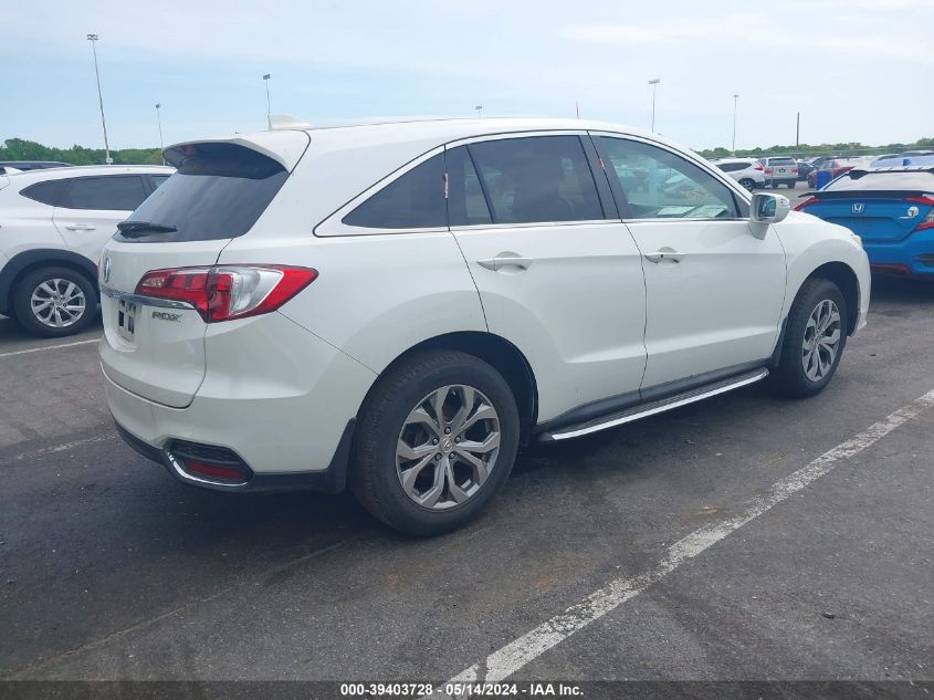 2016 Acura Rdx VIN: 5J8TB3H39GL002475 Lot: 39403728