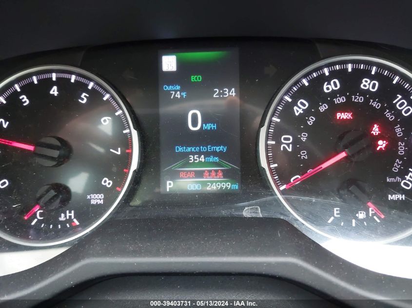 2022 Toyota Rav4 Le VIN: 2T3H1RFV8NW236714 Lot: 39403731