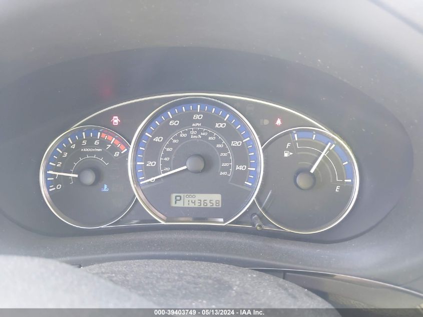 2010 Subaru Forester 2.5X Premium VIN: JF2SH6CC5AH744725 Lot: 39403749