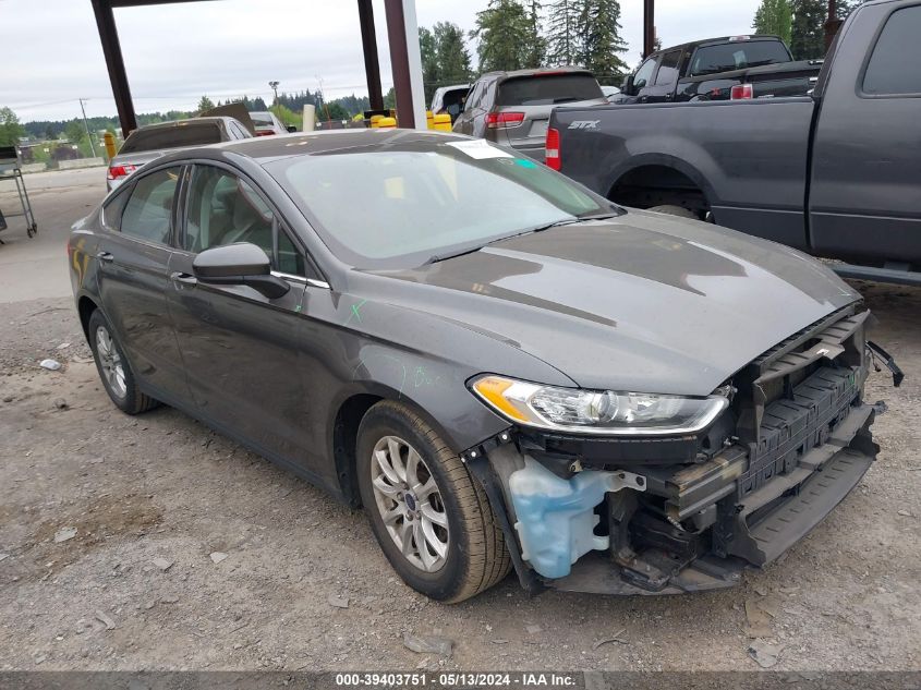 2016 Ford Fusion S VIN: 3FA6P0G76GR256006 Lot: 39403751