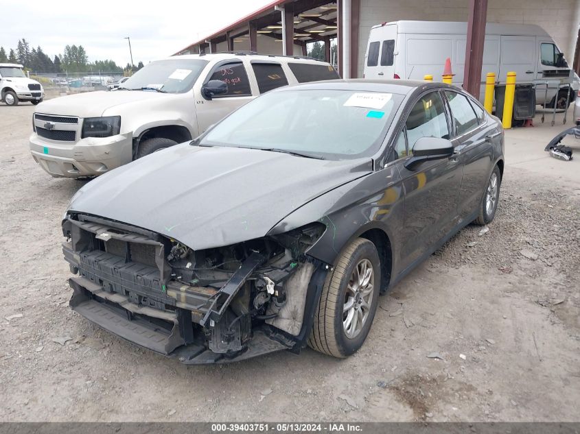 2016 Ford Fusion S VIN: 3FA6P0G76GR256006 Lot: 39403751