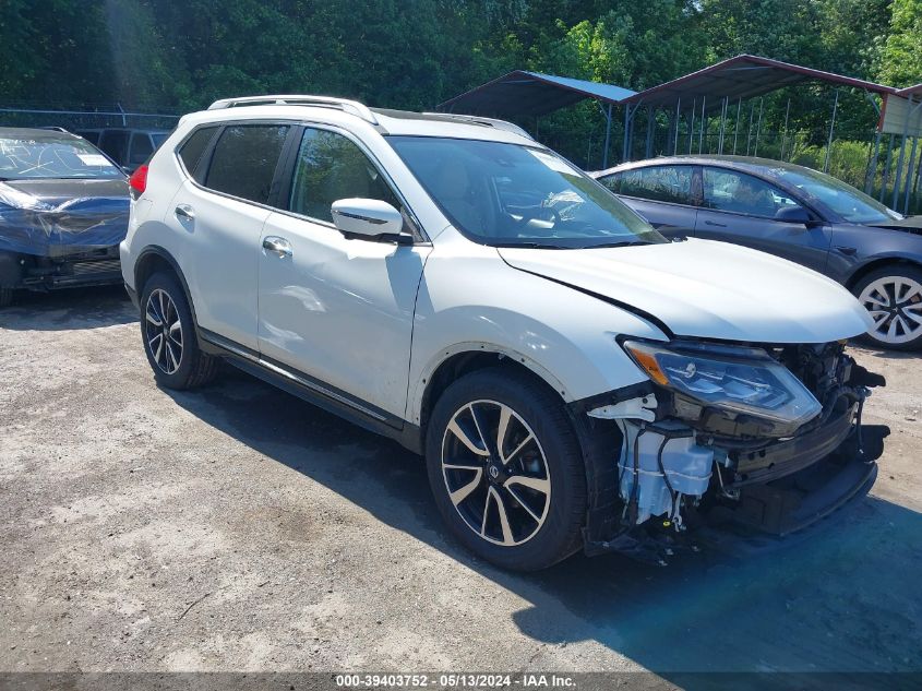 2017 Nissan Rogue Sl VIN: JN8AT2MV4HW250173 Lot: 39403752