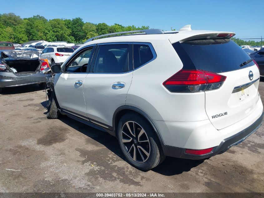 2017 Nissan Rogue Sl VIN: JN8AT2MV4HW250173 Lot: 39403752