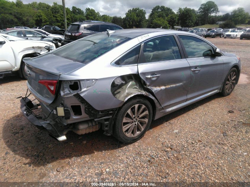 2015 Hyundai Sonata Sport VIN: 5NPE34AF6FH159835 Lot: 39403761