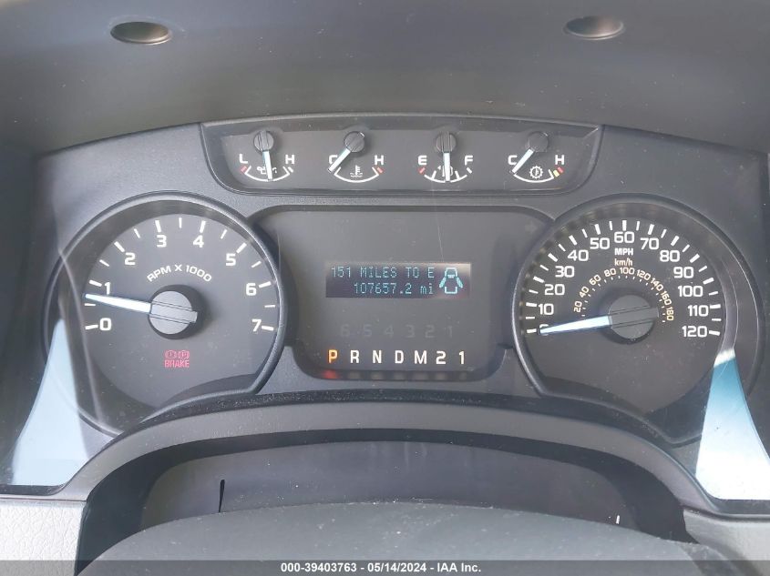 2012 Ford F-150 Stx VIN: 1FTMF1EF9CKD49363 Lot: 39403763