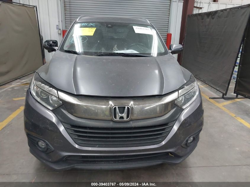 2019 Honda Hr-V Ex-L VIN: 3CZRU5H7XKM710706 Lot: 39403767