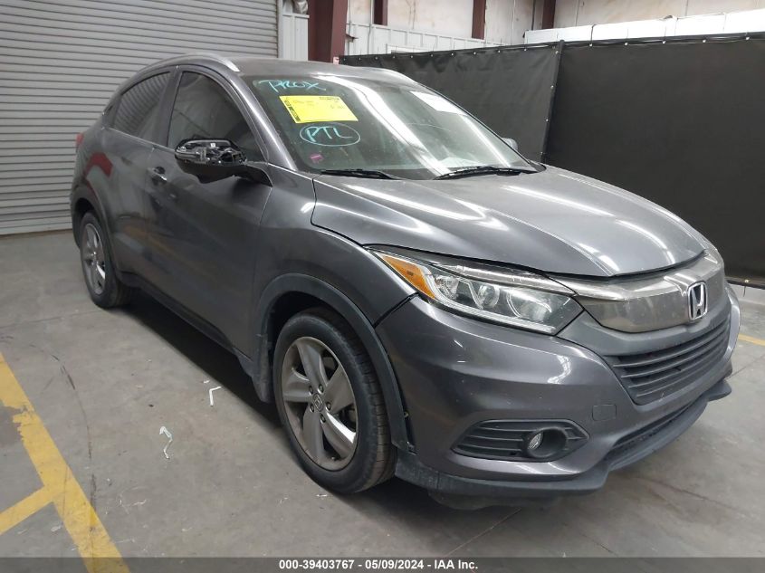 2019 Honda Hr-V Ex-L VIN: 3CZRU5H7XKM710706 Lot: 39403767